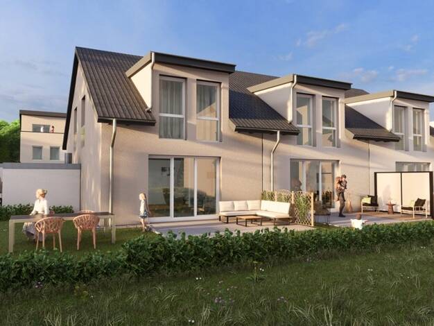Reihenendhaus zum Kauf - Erstbezug provisionsfrei 499.900 € 4,5 Zimmer 114 m² 293 m² Grundstück Meißner Straße 169 Radebeul 01445