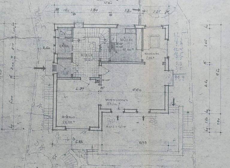 Villa zum Kauf provisionsfrei 1.180.000 € 9 Zimmer 253 m² 593 m² Grundstück Hegelstraße 1 Weinheim 69469