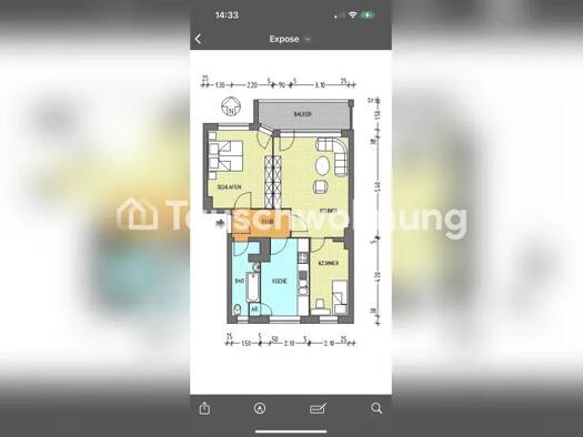 Wohnung zur Miete Tauschwohnung 552 € 2,5 Zimmer 64 m² Britz Neukölln 12359
