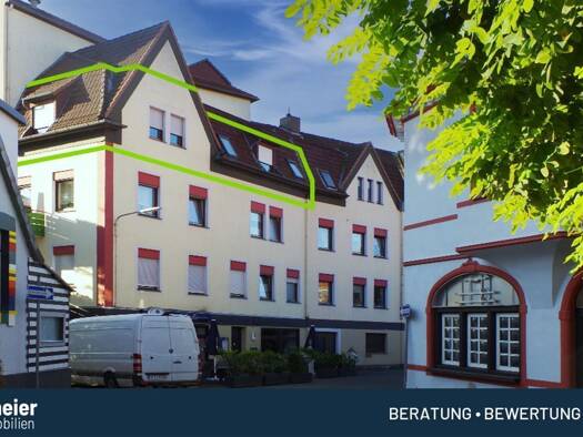 Wohnung zur Miete 595 € 2 Zimmer 70,4 m² 3. Geschoss Radewiger Straße 41 Innenstadt Herford 32052