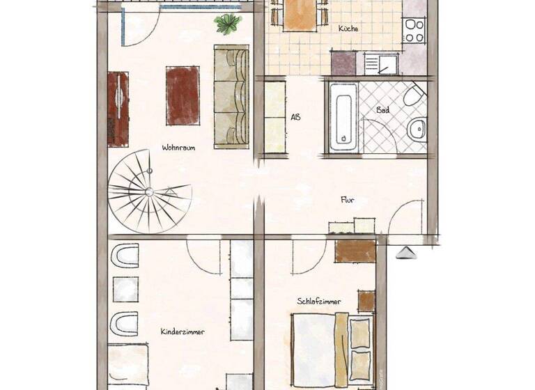 Wohnung zum Kauf 219.900 € 5 Zimmer 114 m² Neukirchen 47506