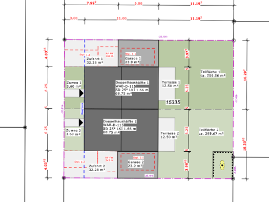 Grundstück zum Kauf provisionsfrei 125.050 € 259 m² Grundstück Oedheim 74229