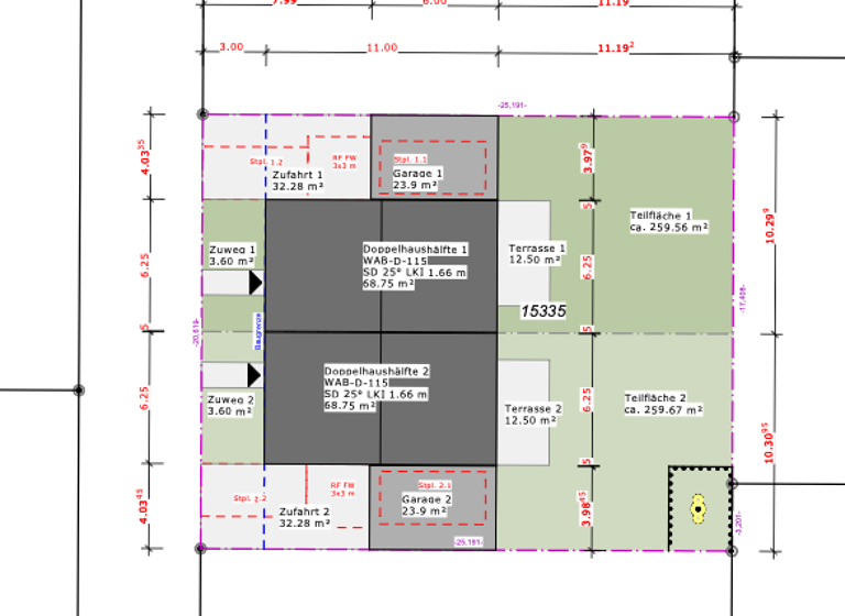 Grundstück zum Kauf provisionsfrei 125.050 € 259 m² Grundstück Oedheim 74229