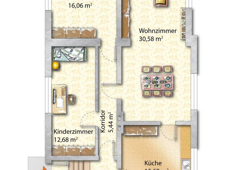 Haus zum Kauf 114.000 € 5 Zimmer 124 m² 1.169 m² Grundstück Groß Breesener Straße 55 Guben 03172