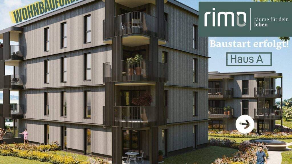 Wohnung zum Kauf - Erstbezug 348.000 € 2 Zimmer 50,4 m² EG Littastraße 12 Götzis 6840