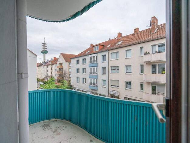 Wohnung zur Miete 690 € 2 Zimmer 49 m² 2. Geschoss frei ab 01.12.2025 Hallerstr. 7 Oststadt Hannover 30161