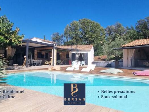 Einfamilienhaus zum Kauf 1.250.000 € 6 Zimmer 165 m² 1.875 m² Grundstück Exterieurs Fréjus 83600