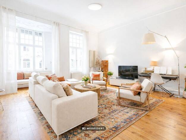 Wohnung zum Kauf 1.350.000 € 4 Zimmer 150 m² 2. Geschoss Sachsenhausen Frankfurt am Main 60596