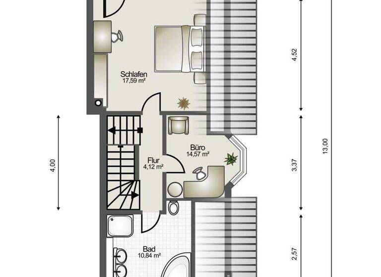 Maisonette zum Kauf 489.000 € 3 Zimmer 136 m² Ebersteinburg Baden-Baden / Ebersteinburg 76530