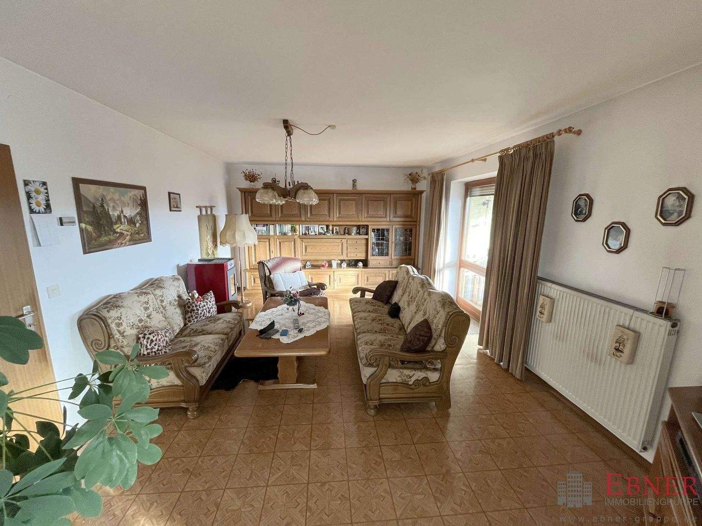 Immobilie in Viechtach - Doppelhaushälfte mit Blick über Viechtach - Bild 4