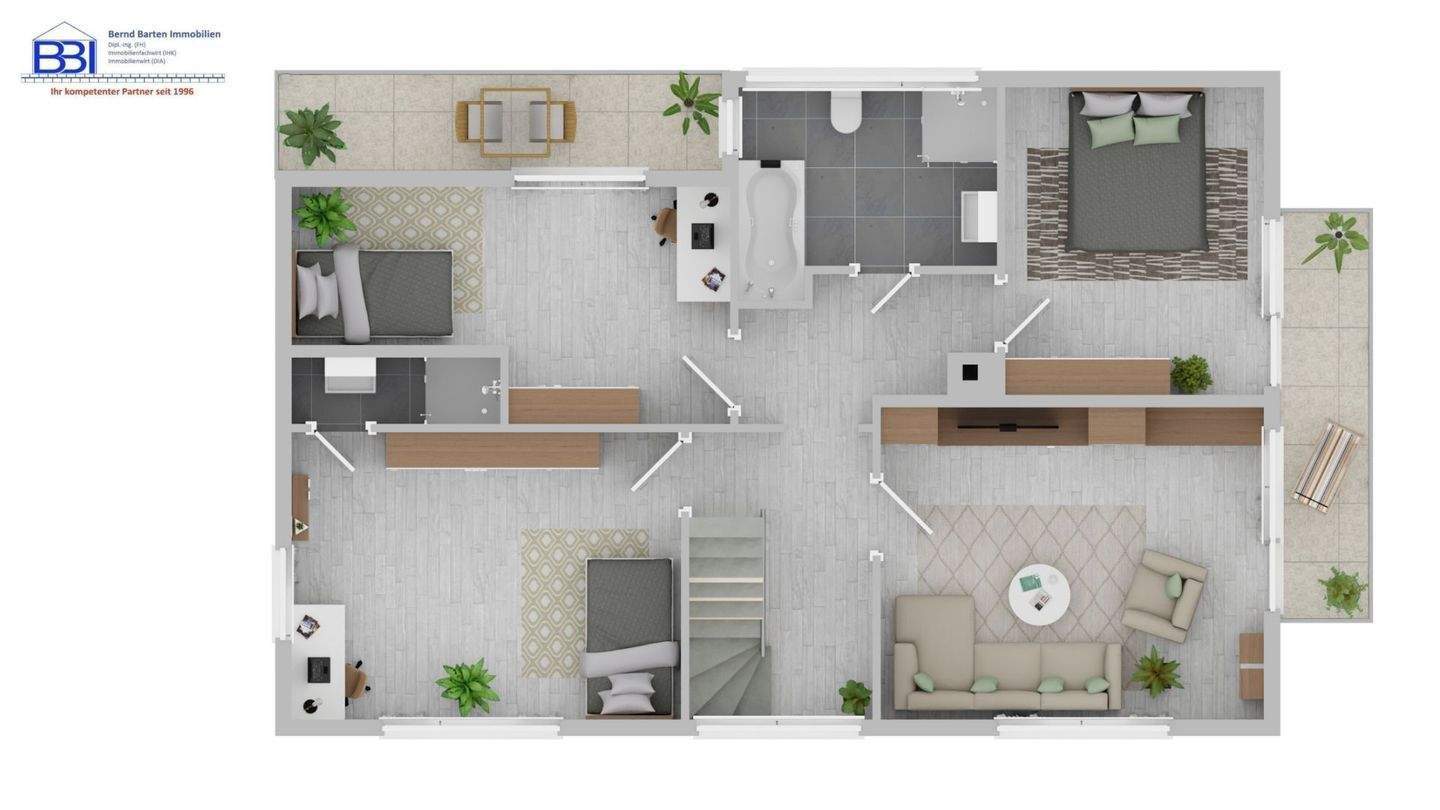 Immobilie in Waldkirch - Vor den Toren Freiburgs: Charmantes Einfamilienhaus mit Blick ins Grüne in Oberprechtal/ Elzach - Bild 2