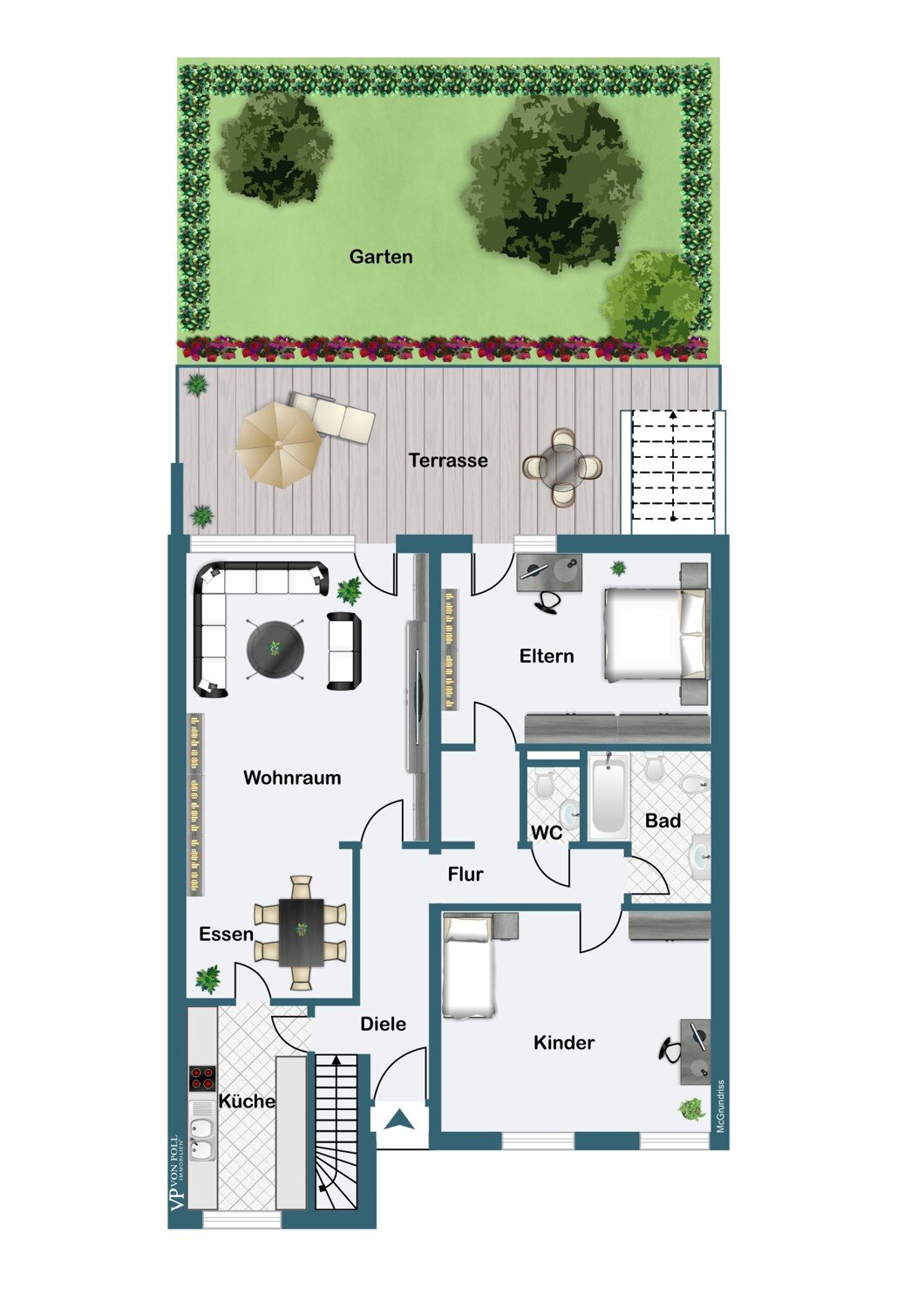 Reihenmittelhaus zum Kauf 549.000 € 3 Zimmer 110,5 m²<br/>Wohnfläche 297 m²<br/>Grundstück Königsdorf Frechen 50226