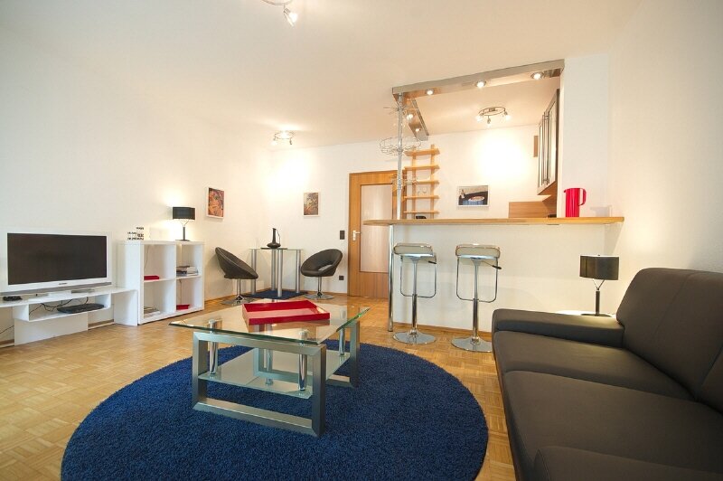 Wohnung zur Miete Wohnen auf Zeit 960 € 2 Zimmer 50 m²<br/>Wohnfläche ab sofort<br/>Verfügbarkeit Südviertel Essen 45128