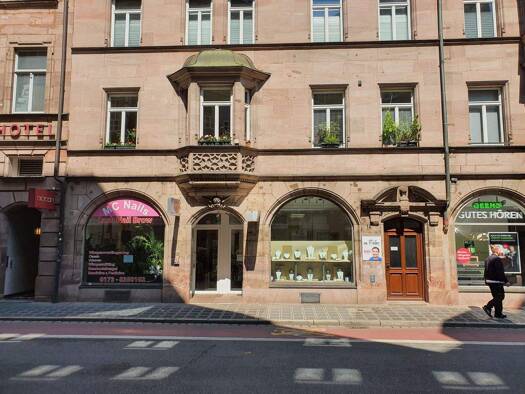 Laden zur Miete 1.600 € 1 Zimmer 41 m² Verkaufsfläche Theatergasse 14 Lorenz Nürnberg 90402