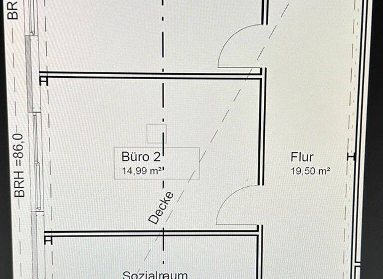 Bürofläche zur Miete provisionsfrei 1.050 € 79 m²<br/>Bürofläche Lampertheim Lampertheim 68623