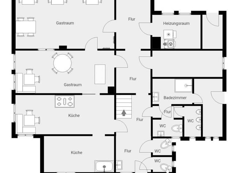 Einfamilienhaus zum Kauf 54.000 € 10 Zimmer 260 m² 1.000 m² Grundstück frei ab sofort Dorfchemnitz 09619