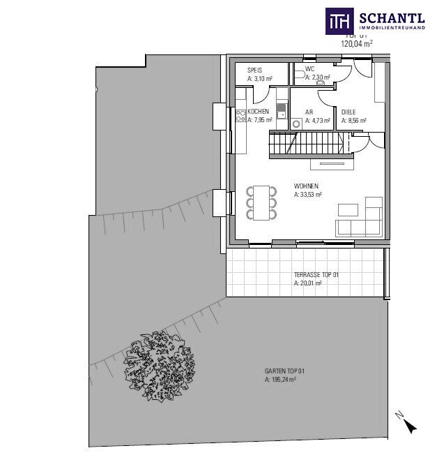 Wohnung zum Kauf 629.000 € 4 Zimmer 120 m²<br/>Wohnfläche EG<br/>Geschoss Gleisdorf 8200