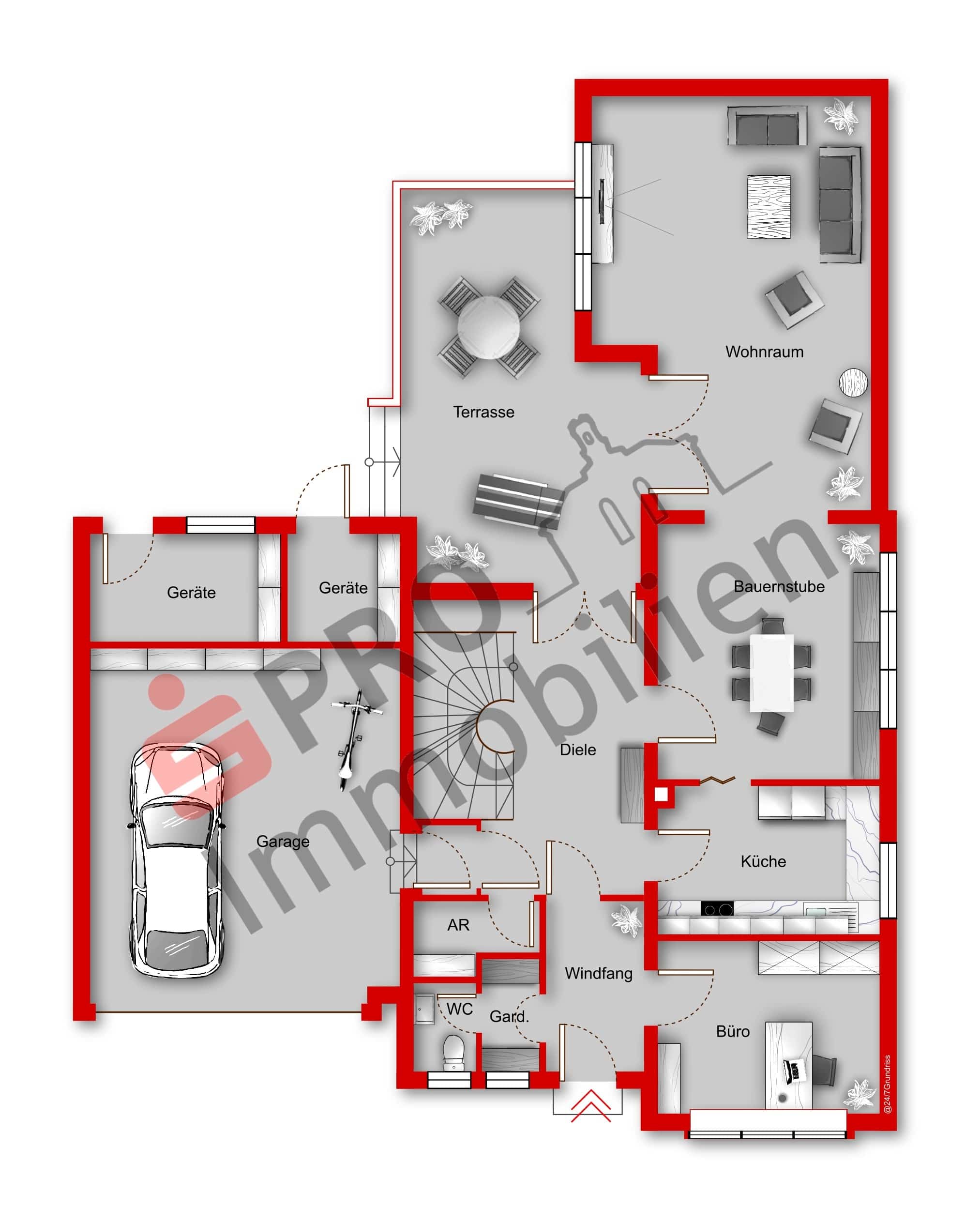 Einfamilienhaus zum Kauf 398.000 € 7 Zimmer 220 m²<br/>Wohnfläche 770 m²<br/>Grundstück Heusweiler Heusweiler 66265