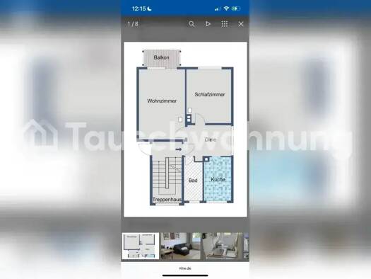 Wohnung zur Miete Tauschwohnung 568 € 2 Zimmer 53 m² 1. Geschoss Nieder-Eschbach Frankfurt am Main 60437