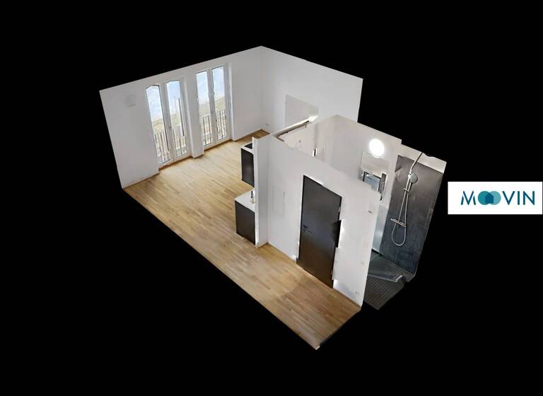 Studio zur Miete 765 € 1 Zimmer 25 m²<br/>Wohnfläche 3.<br/>Geschoss 16.05.2025<br/>Verfügbarkeit Quartiersweg 6 Schöneberg Berlin 10829