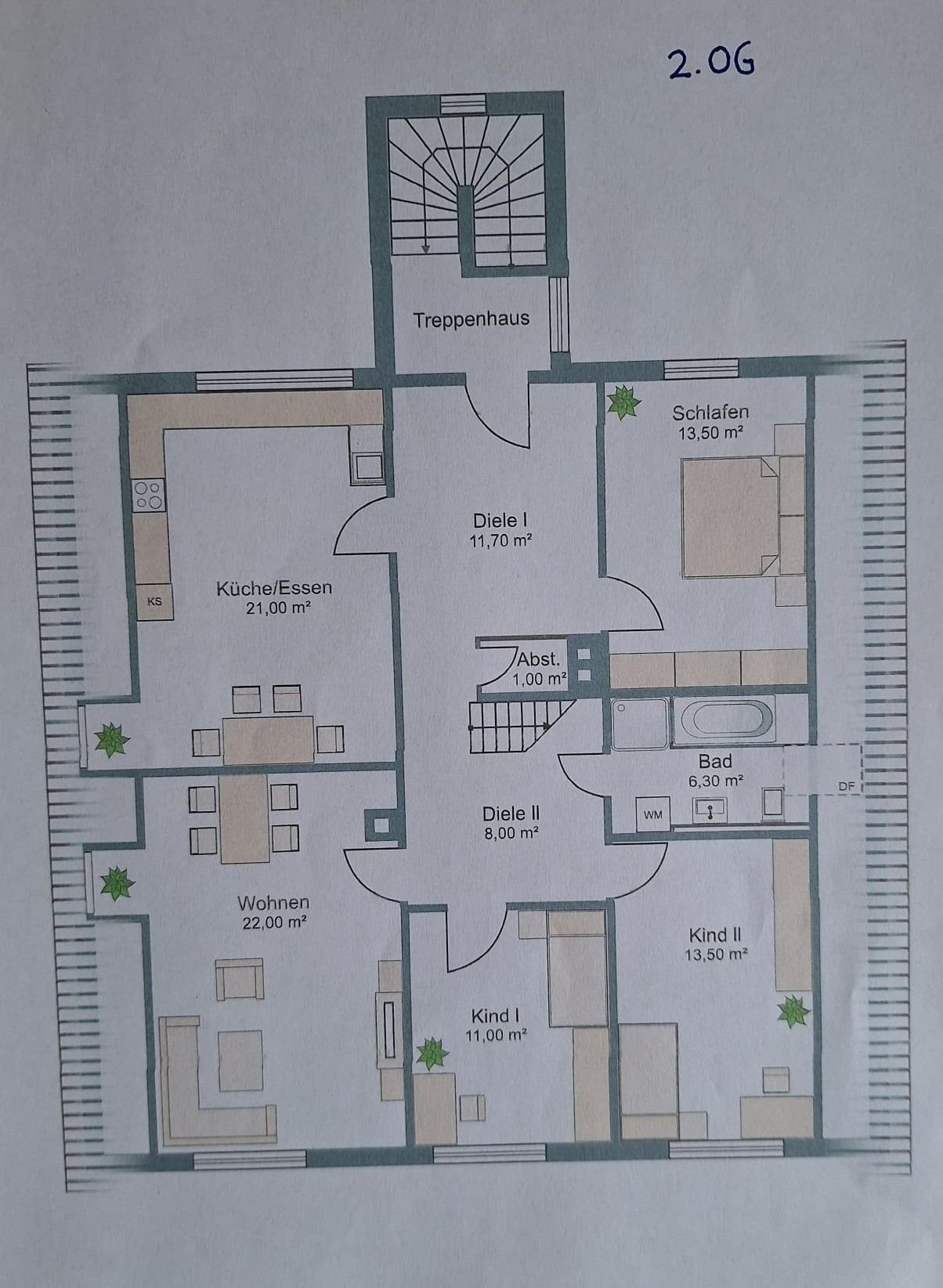 Wohnung zum Kauf 135.000 € 4 Zimmer 108 m²<br/>Wohnfläche 2.<br/>Geschoss ab sofort<br/>Verfügbarkeit Dähre Dähre 29413