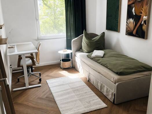 WG-Zimmer zur Miete auf Zeit 820 € 11 m² frei ab 19.12.2026 Kettenhofweg Westend-Süd Innenstadt II 60325