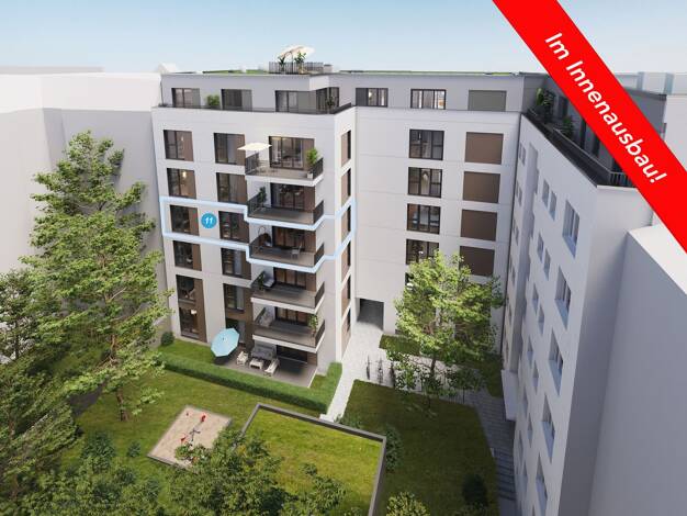 Wohnung zum Kauf - Neubau provisionsfrei 777.900 € 3 Zimmer 78 m² 3. Geschoss Nehringstraße 13 a /13 b Charlottenburg Berlin 14059