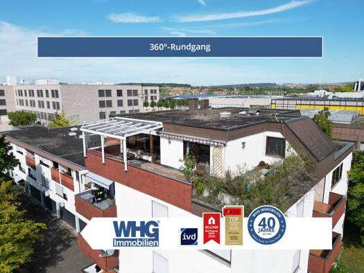 Penthouse zum Kauf 359.000 € 4,5 Zimmer 120 m² 3. Geschoss Beihingen Freiberg am Neckar 71691