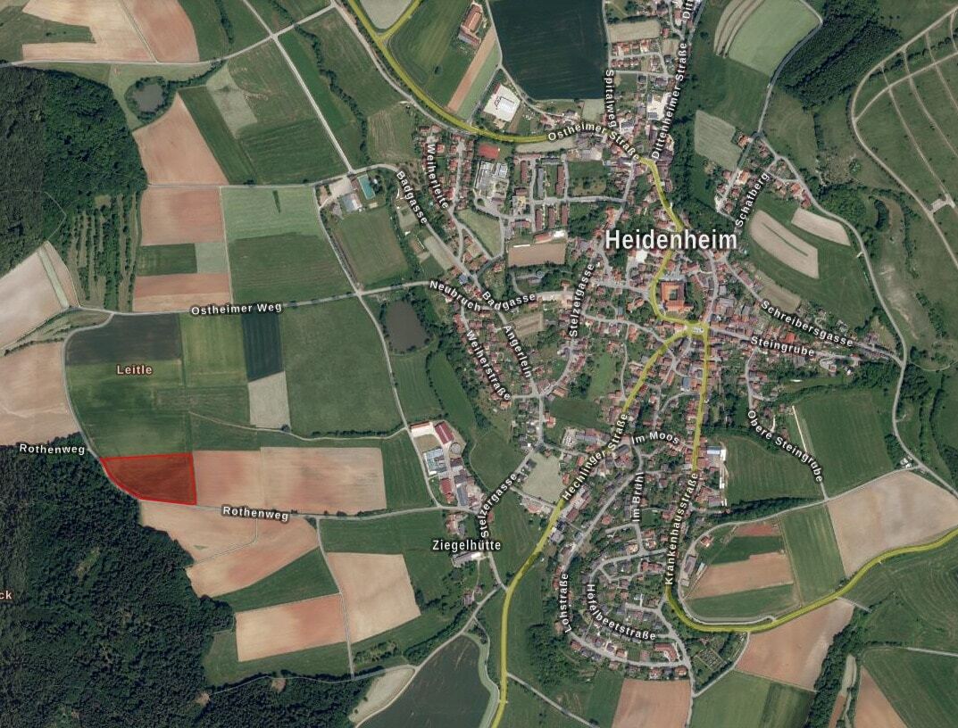 Land-/Forstwirtschaft zum Kauf 120.000 € 17.414 m²<br/>Grundstück Heidenheim Heidenheim 91719