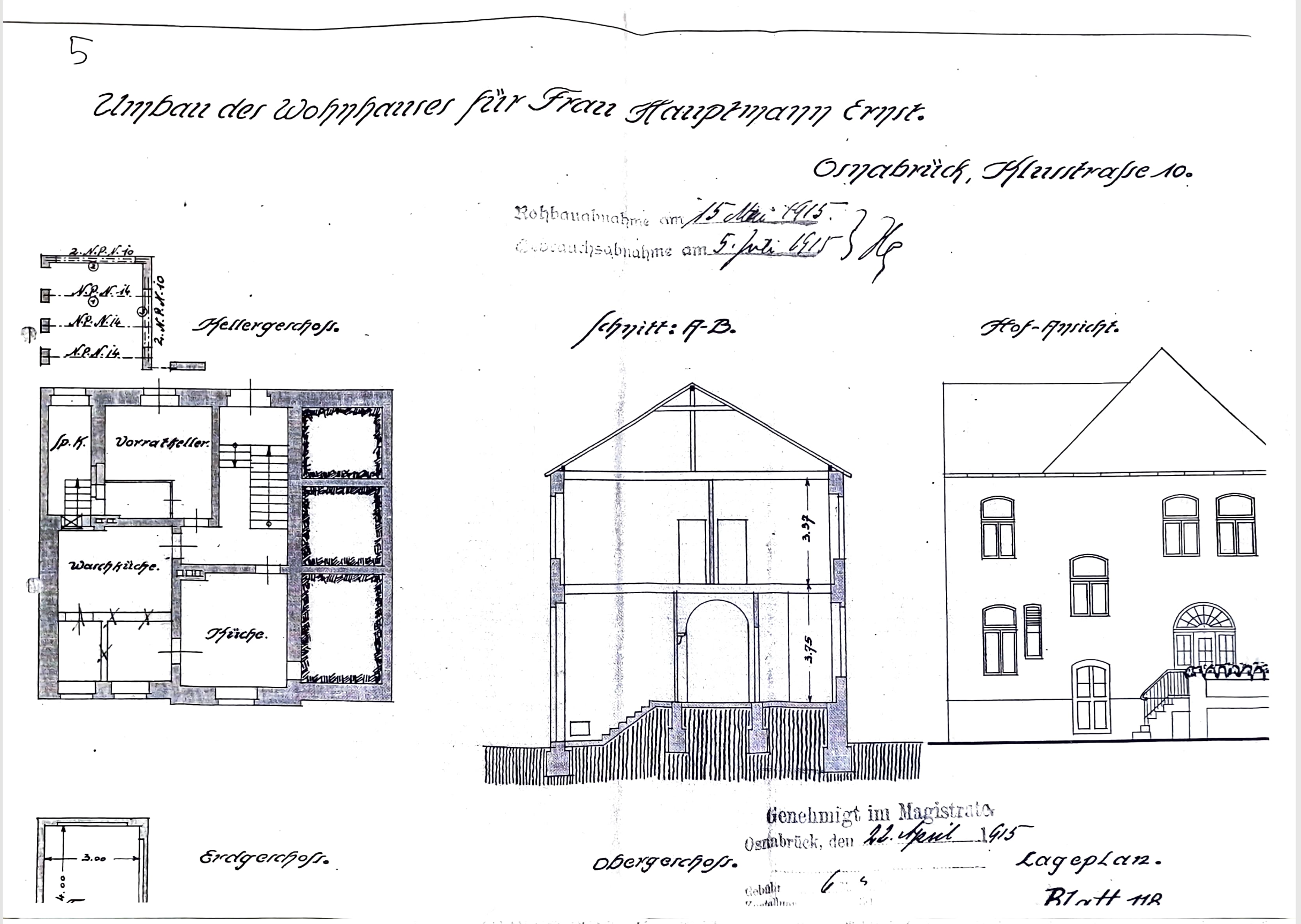 Villa zum Kauf provisionsfrei 1.050.000 € 235 m²<br/>Wohnfläche 184 m²<br/>Grundstück Klusstr. 10 Innenstadt 14 Osnabrück 49074