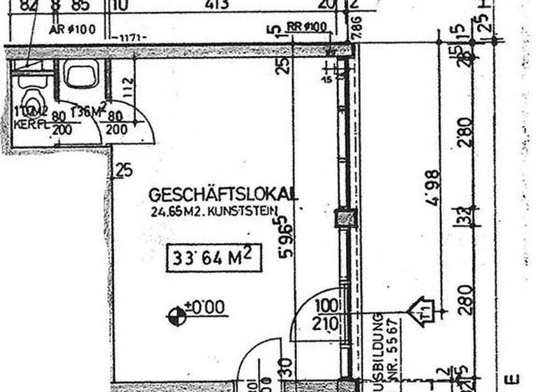 Bürofläche zur Miete provisionsfrei 610 € 34 m² Bürofläche Spittelauer Lände 9 Wien 1090