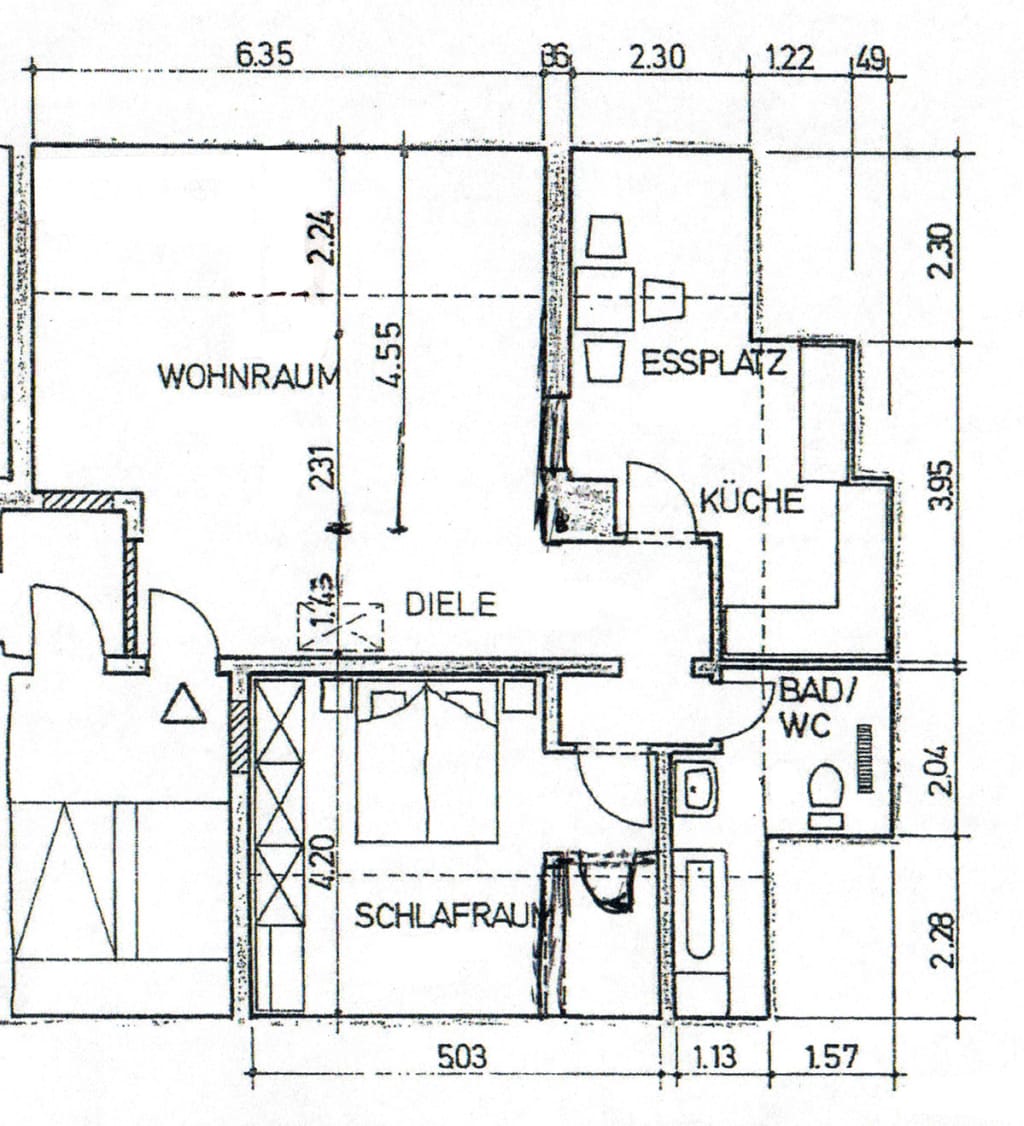 Wohnung zur Miete Wohnen auf Zeit 1.284 € 2 Zimmer 72 m²<br/>Wohnfläche 01.03.2025<br/>Verfügbarkeit Steinring Südinnenstadt Bochum 44789