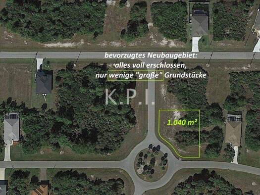 Grundstück zum Kauf provisionsfrei 49.350 € 1.040 m² Grundstück Albatross Road 440 Rotonda West 33947