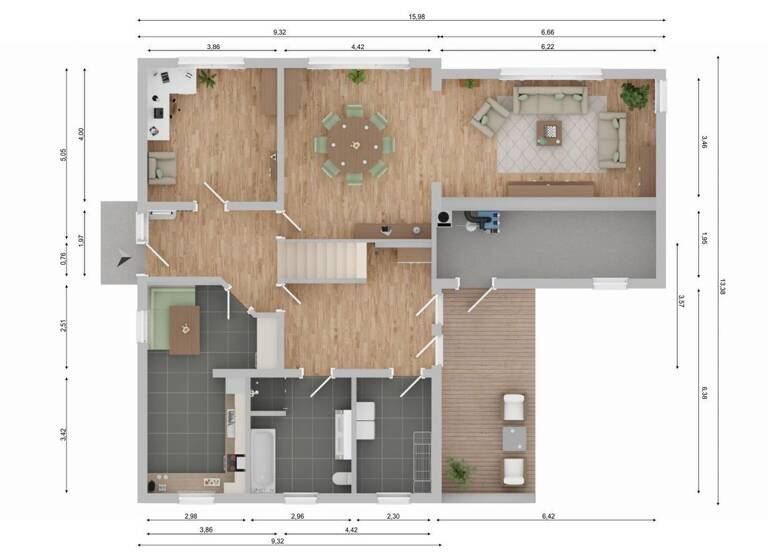 Haus zum Kauf 169.000 € 6 Zimmer 193,4 m² 3.631 m² Grundstück Hamdorf 24805