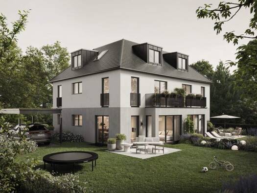 Doppelhaushälfte zum Kauf - Erstbezug provisionsfrei 1.540.000 € 6 Zimmer 184 m² 356 m² Grundstück Neubiberg 85579