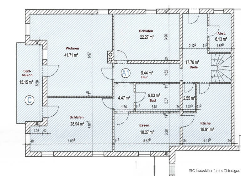 Maisonette zum Kauf 449.000 € 5 Zimmer 182 m² Teisendorf Teisendorf / Hinterschnaitt 83317
