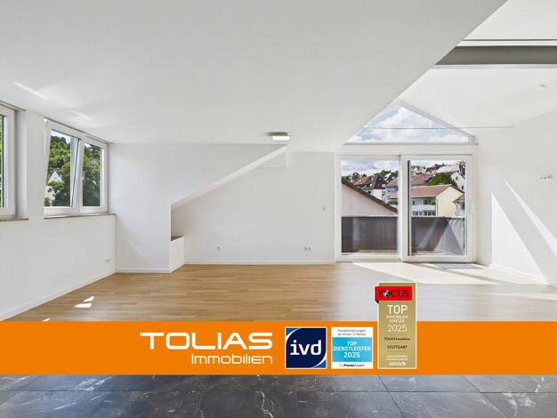 Wohnung zur Miete 1.640 € 3 Zimmer 97 m² 3. Geschoss Ost Stuttgart 70186