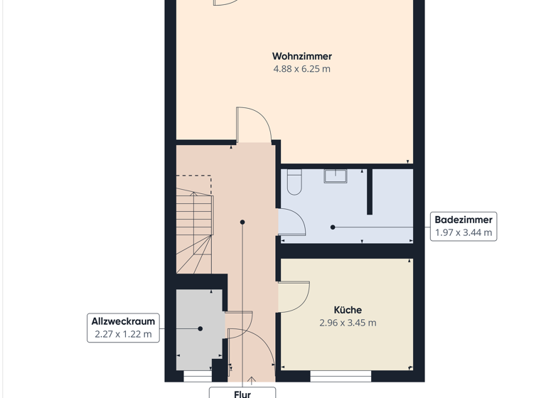 Reihenhaus zur Miete 1.300 € 4 Zimmer 110 m² 179 m² Grundstück frei ab sofort An den Torfwiesen 9 Möser 39291