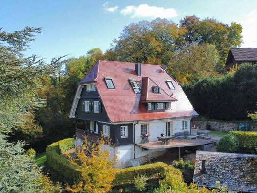 Haus zum Kauf 1.320.000 € 7 Zimmer 224 m² 9.380 m² Grundstück Hüsingen Steinen 79585