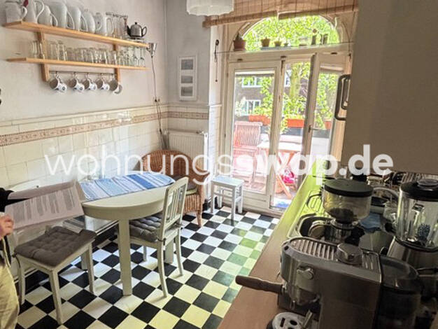 Wohnung zur Miete Tauschwohnung 1.100 € 3 Zimmer 63 m² 1. Geschoss Barmbek-Süd Hamburg 22083