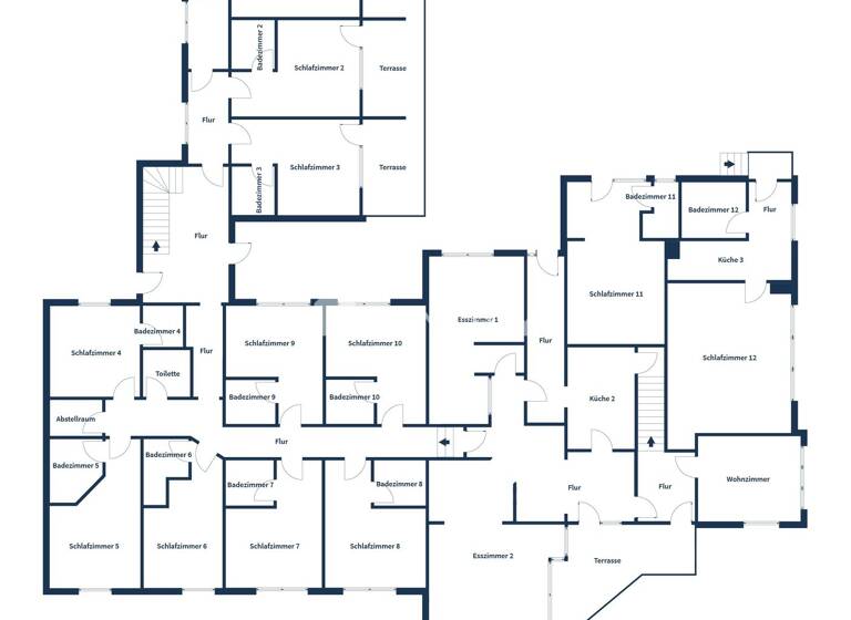 Mehrfamilienhaus zum Kauf 2.100.000 € 30 Zimmer 1.028 m²<br/>Wohnfläche 1.700 m²<br/>Grundstück Reinfeld 23858