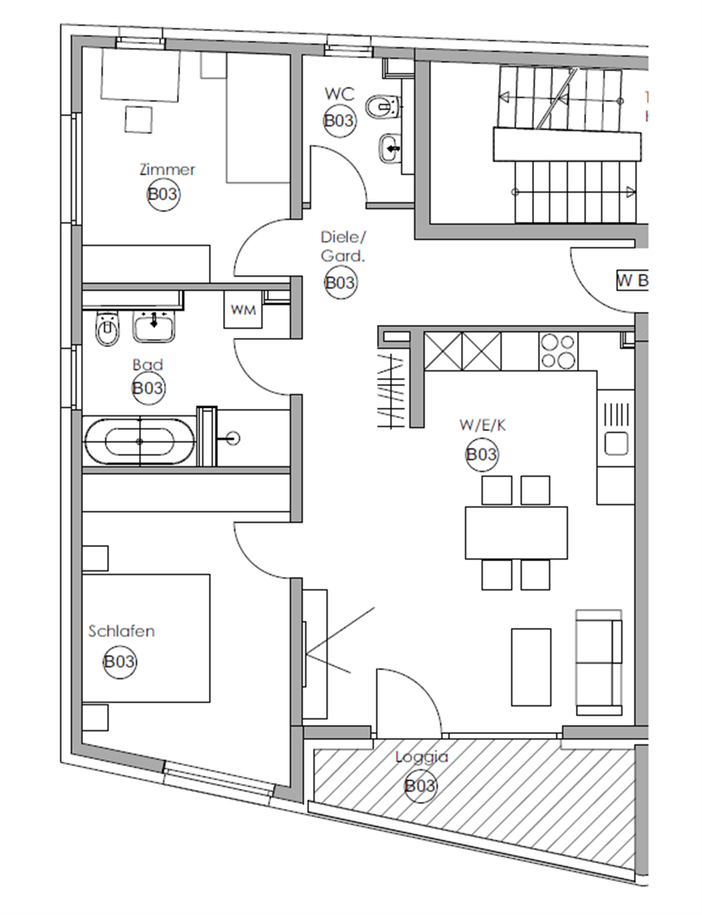 Wohnung zur Miete 800 € 3 Zimmer 81 m²<br/>Wohnfläche ab sofort<br/>Verfügbarkeit Schmollerstraße Südbahnhof / John-F.-Kennedy-Siedlung Heilbronn 74074