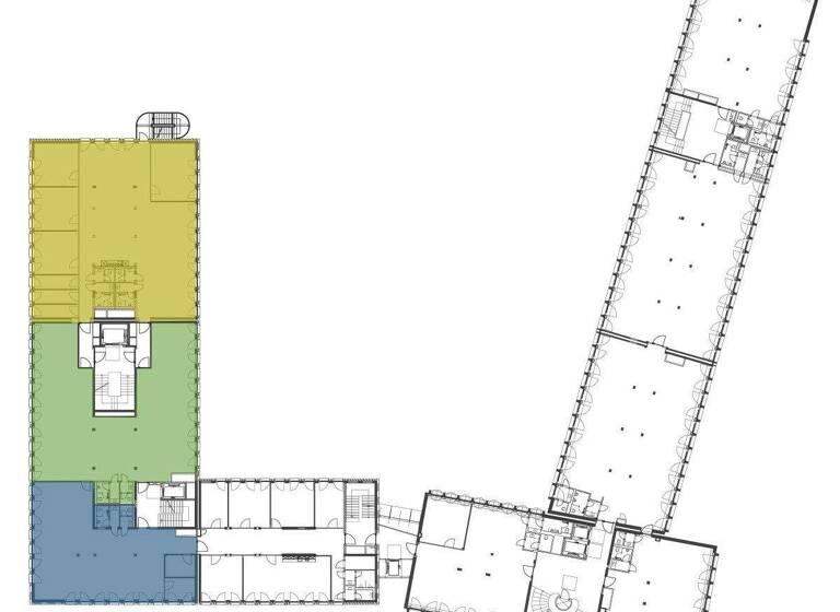 Bürofläche zur Miete provisionsfrei 14,80 € 338 m² Bürofläche teilbar ab 338 m² Stadtmitte Bottrop 46236