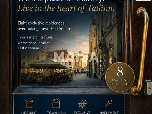 Wohnung zum Kauf 398.750 € 3 Zimmer 72,5 m² 4. Geschoss Kinga 1 Tallinn 10146