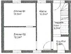 Studio zur Miete 480 € 2 Zimmer 36 m²<br/>Wohnfläche EG<br/>Geschoss ab sofort<br/>Verfügbarkeit Alefeld 34 Alefeld Much 53804