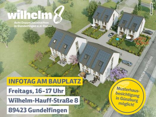 Doppelhaushälfte zum Kauf 515.000 € 5 Zimmer 128 m² 208 m² Grundstück Gundelfingen Gundelfingen a.d.Donau 89423