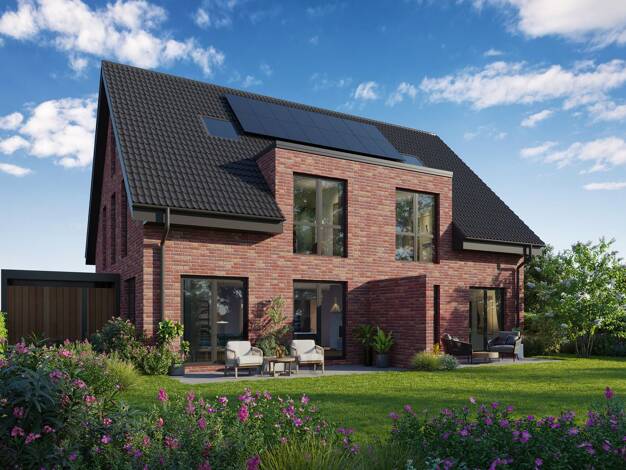 Doppelhaushälfte zum Kauf - Erstbezug 559.000 € 5 Zimmer 115 m² 264 m² Grundstück Greven Greven 48268