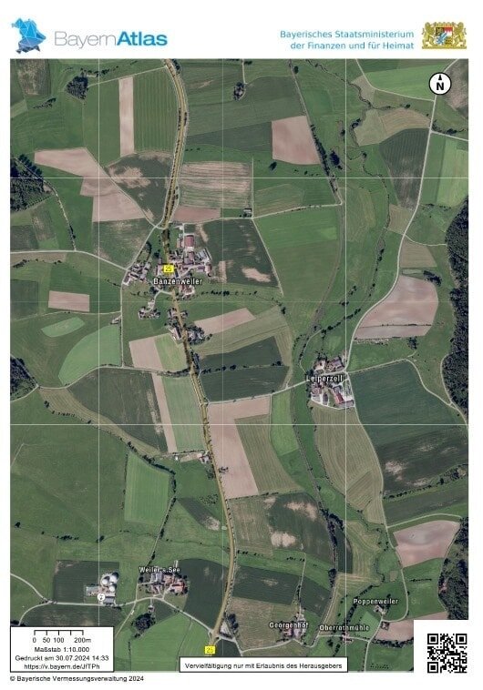 Land-/Forstwirtschaft zum Kauf 311.000 € 73.506 m²<br/>Grundstück Banzenweiler Feuchtwangen 91555