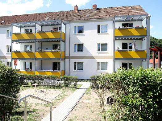 Wohnung zur Miete 226 € 1 Zimmer 32,9 m² 1. Geschoss Gartenstraße 7 Burg Stargard Burg Stargard 17094