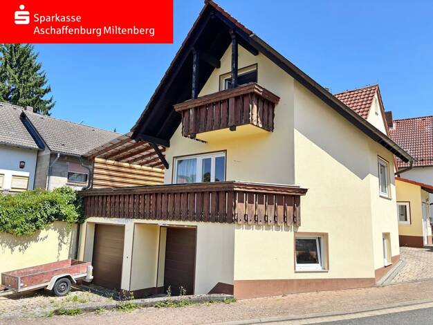 Einfamilienhaus zum Kauf 280.000 € 6,5 Zimmer 132 m² 231 m² Grundstück Geiselbach Geiselbach 63826